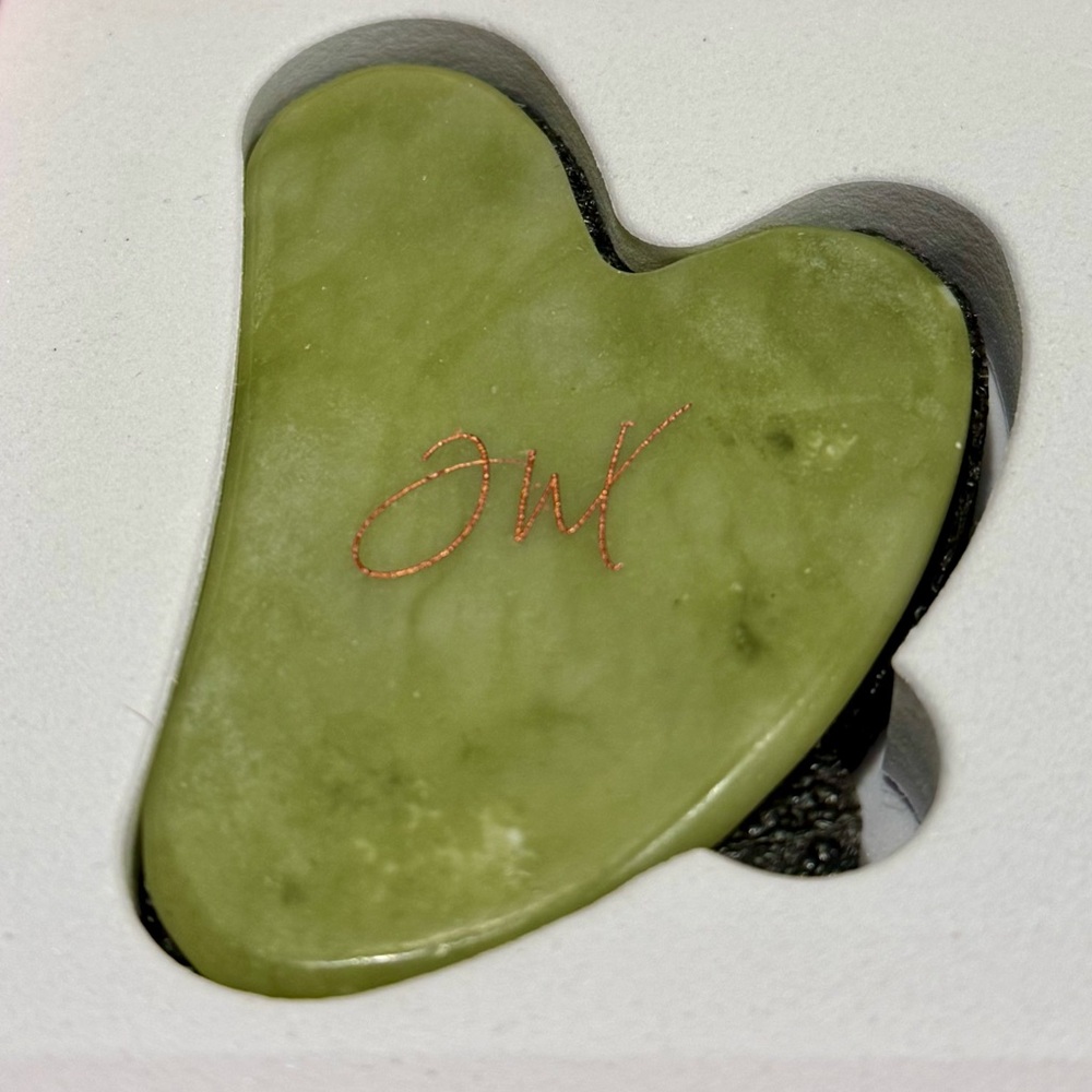 Green Gua Sha Facial Tool